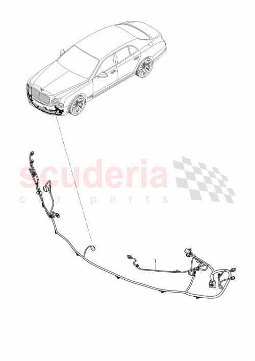 Part Diagram for Bentley 3Y0 971 095 AD