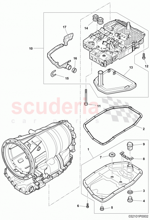 Part Diagram for Bentley 09E321371A