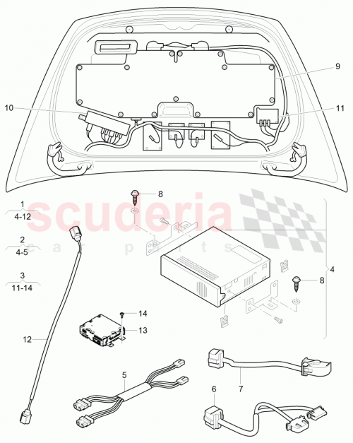 Part Diagram for Bentley JNV 919 129 E