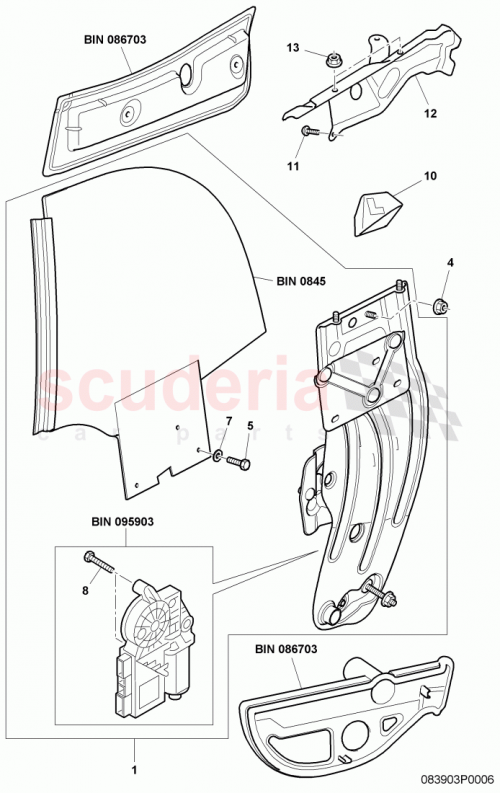 Part Diagram for Bentley N91073301