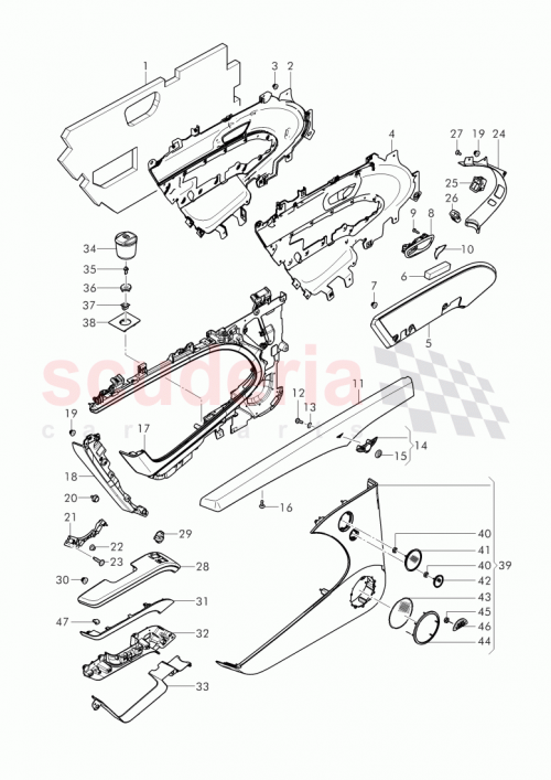 Part Diagram for Bentley 3Y4 867 118
