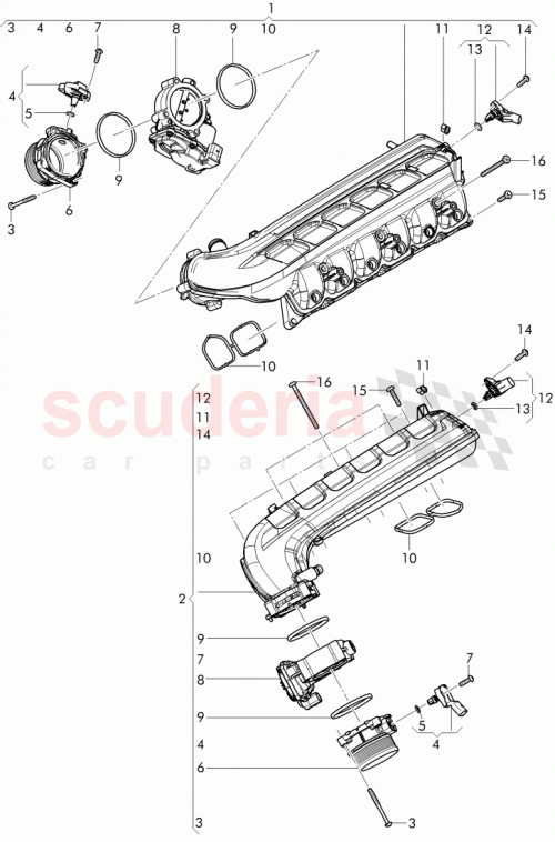 Part Diagram for Bentley N 911 310 01