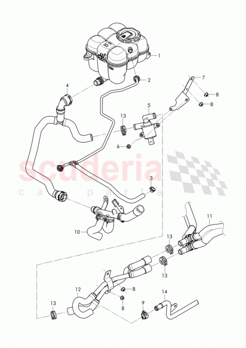 Part Diagram for Bentley 4H0 121 671 D