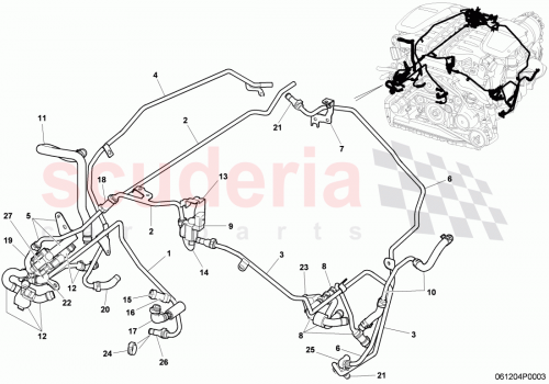 Part Diagram for Bentley 3W0612925L