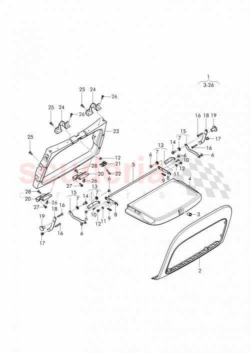 Part Diagram for Bentley N 106 566 02
