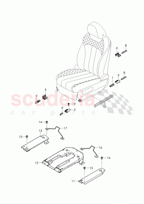 Part Diagram for Bentley N 912 052 01