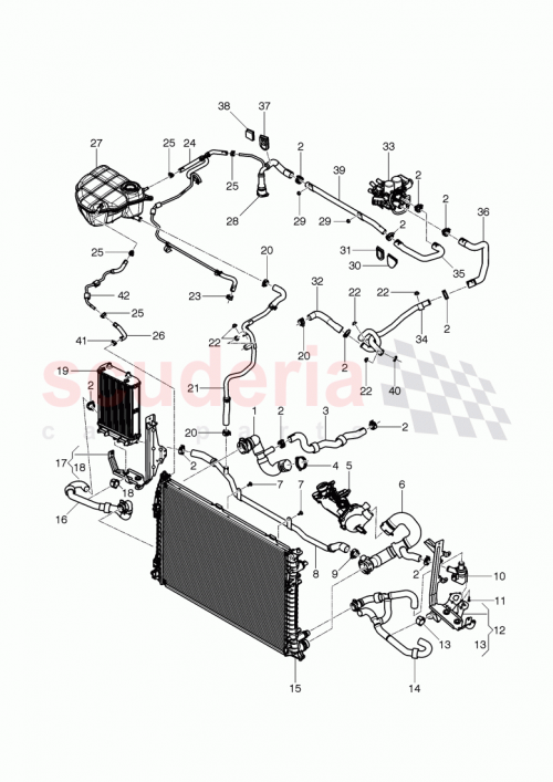 Part Diagram for Bentley 3W0 121 632 D