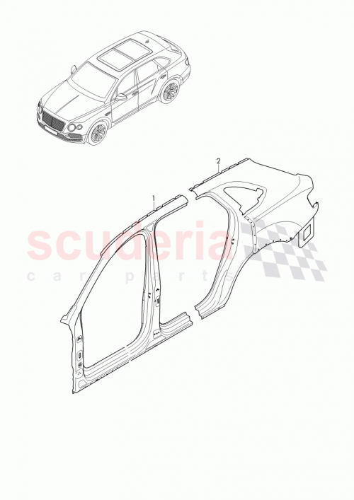 Part Diagram for Bentley 36A 898 311