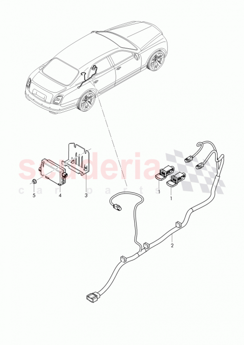 Part Diagram for Bentley 3Y0 971 530