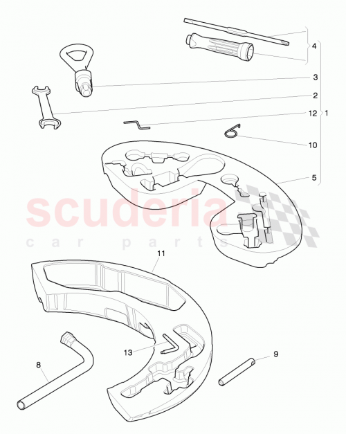 Part Diagram for Bentley 3W8 803 615