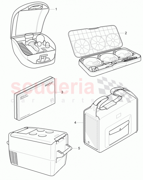 Part Diagram for Bentley JNV 998 005