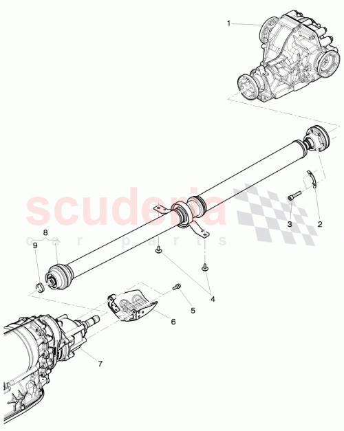 Part Diagram for Bentley 3W0 521 101 F