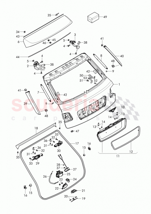 Part Diagram for Bentley N90289105