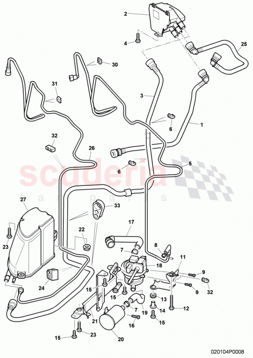 Part Diagram for Bentley N10447201