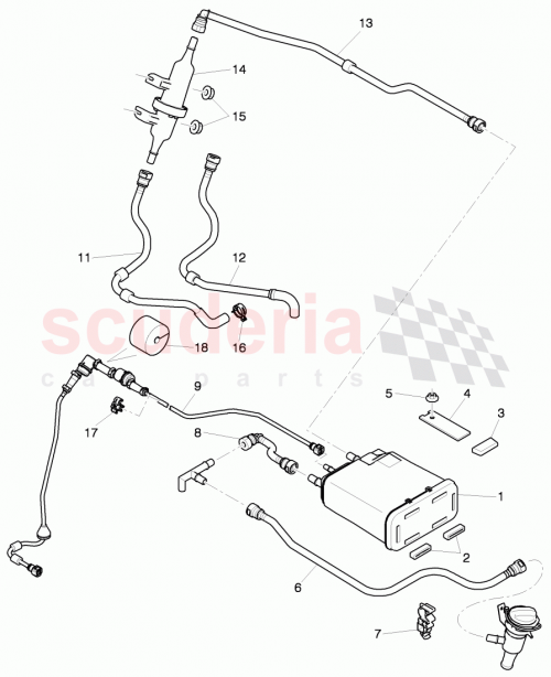 Part Diagram for Bentley 3Y0 201 126
