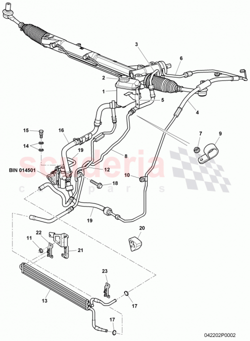 Part Diagram for Bentley 3W0422376