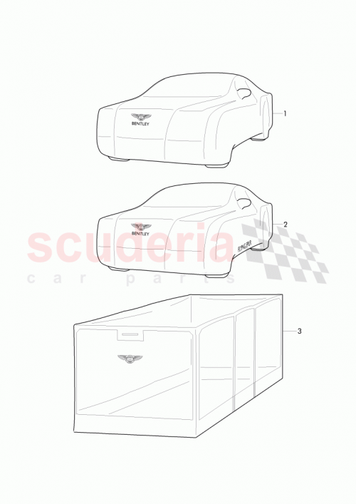 Part Diagram for Bentley 3W5 861 985 T