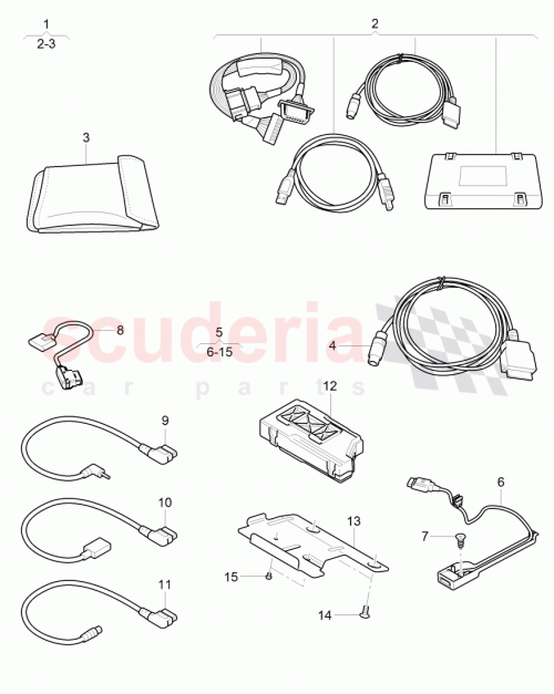 Part Diagram for Bentley 3Z0 051 510