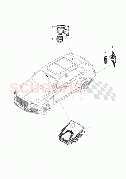 Part Diagram for Bentley 4M0 907 590 D