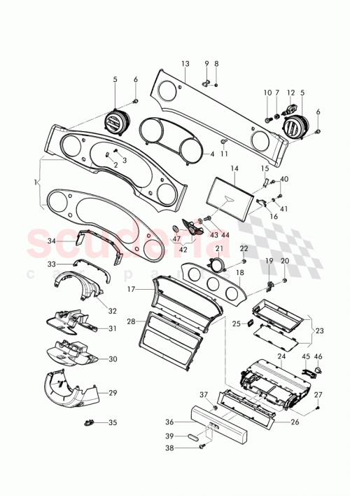 Part Diagram for Bentley 7P6 937 545