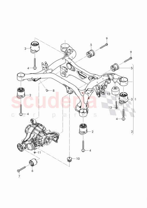 Part Diagram for Bentley N 912 280 01