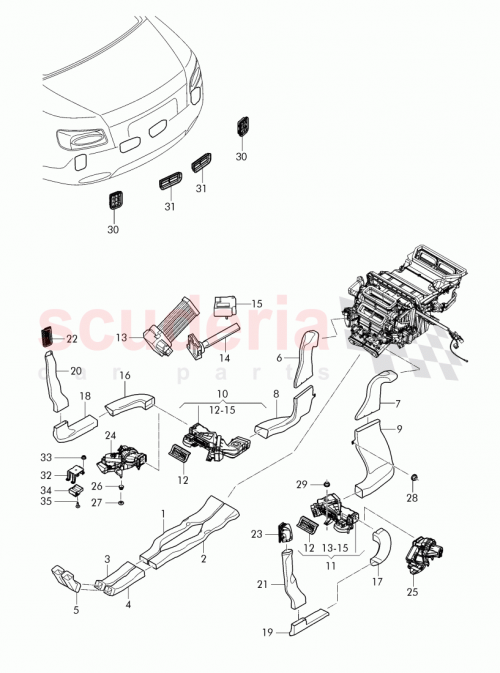 Part Diagram for Bentley 4W0 857 897 A