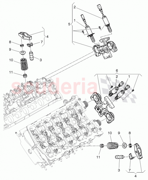 Part Diagram for Bentley 022 109 641 B
