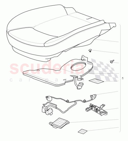 Part Diagram for Bentley 3Y5 860 389 F