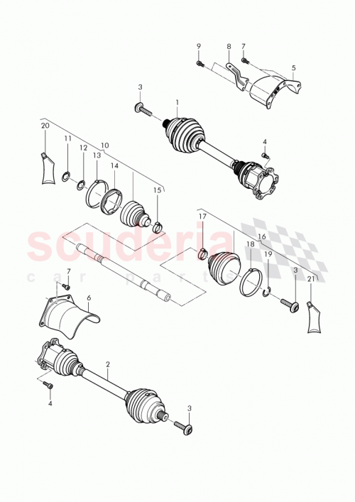 Part Diagram for Bentley 3W0 937 715