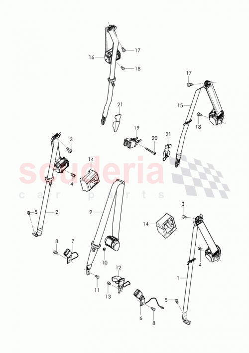 Part Diagram for Bentley 4M0 857 739 K