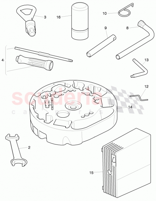 Part Diagram for Bentley 8P0 012 615 A