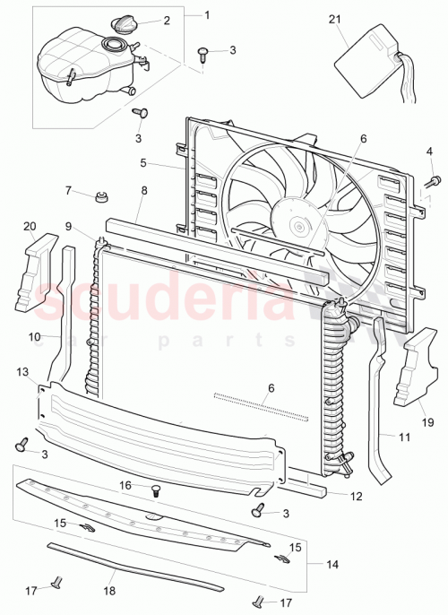 Part Diagram for Bentley 3D0819345B