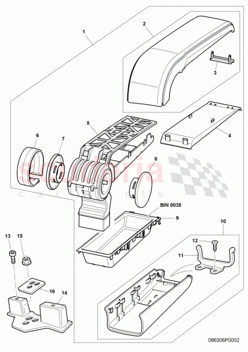 Part Diagram for Bentley 3W0864101AC