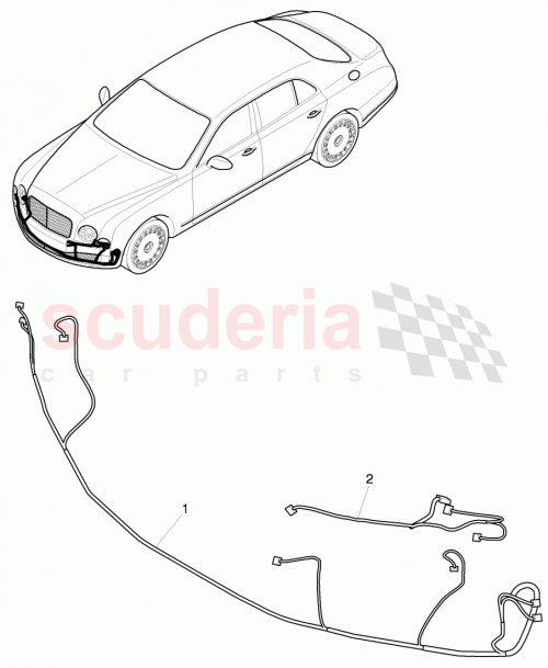 Part Diagram for Bentley 3Y0 971 449 E