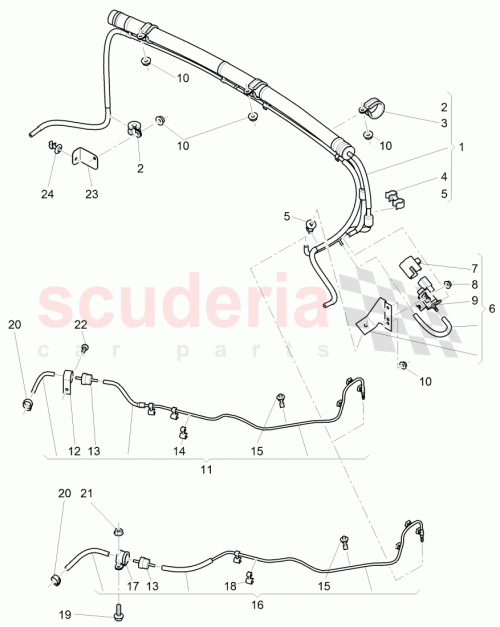 Part Diagram for Bentley 3W0 253 679