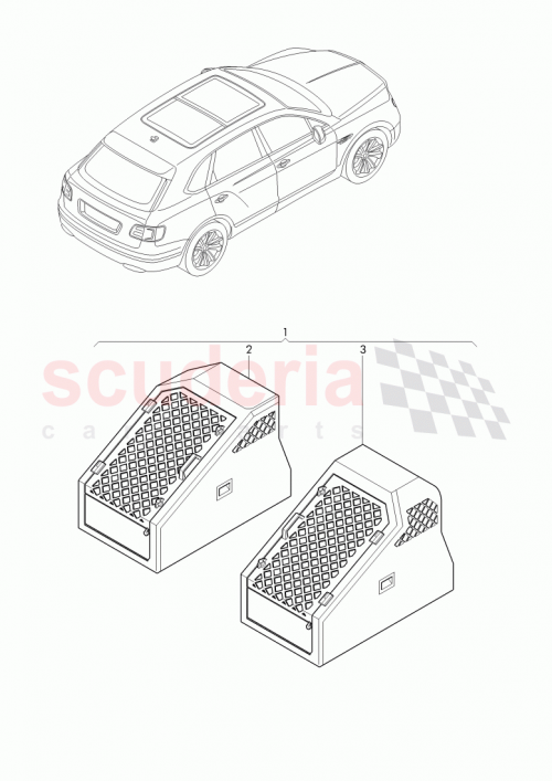 Part Diagram for Bentley 36A 017 222