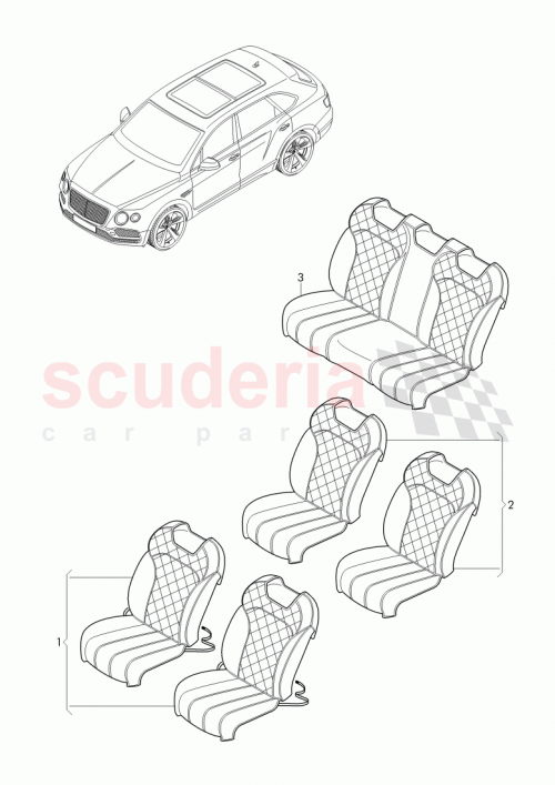 Part Diagram for Bentley 36A 861 152 B