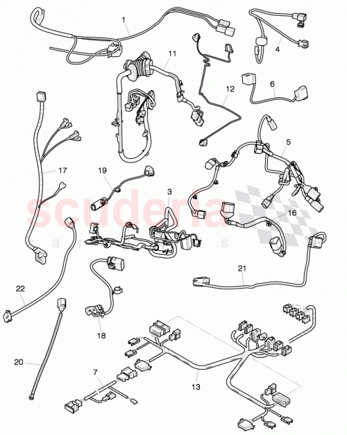 Part Diagram for Bentley 3W3 971 610 B