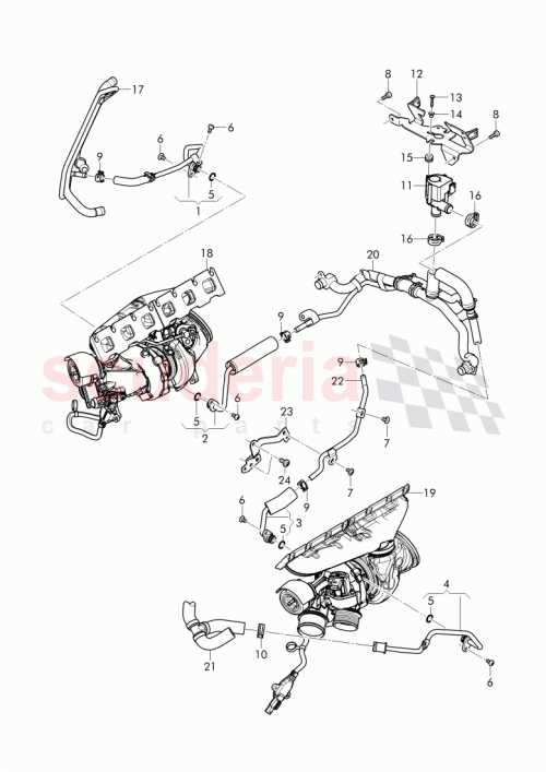 Part Diagram for Bentley N 909 624 01