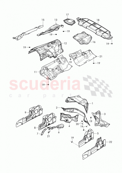 Part Diagram for Bentley 4M0 825 623 E