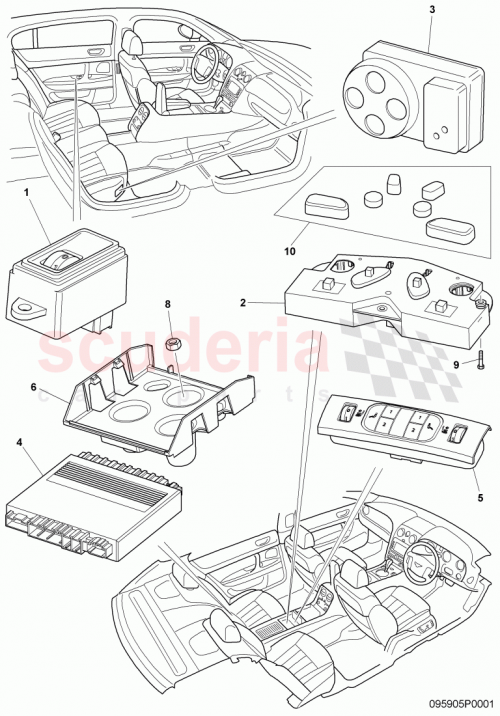Part Diagram for Bentley 3D0959484