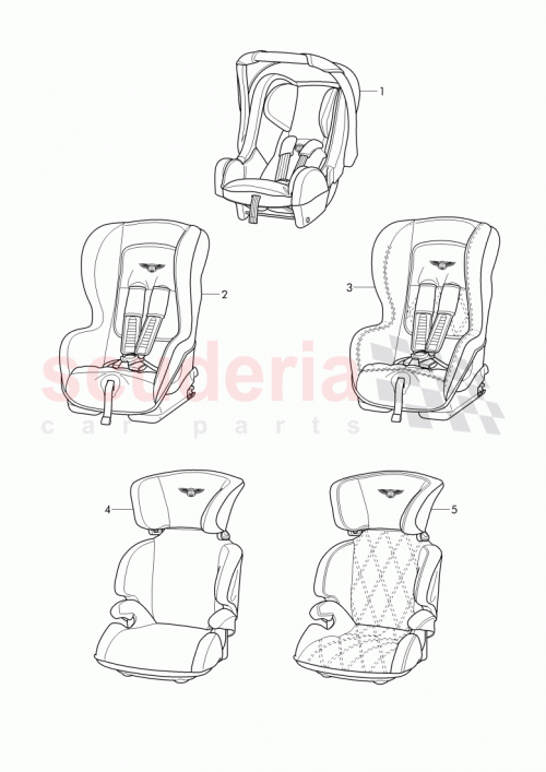 Part Diagram for Bentley JNV 885 099 A