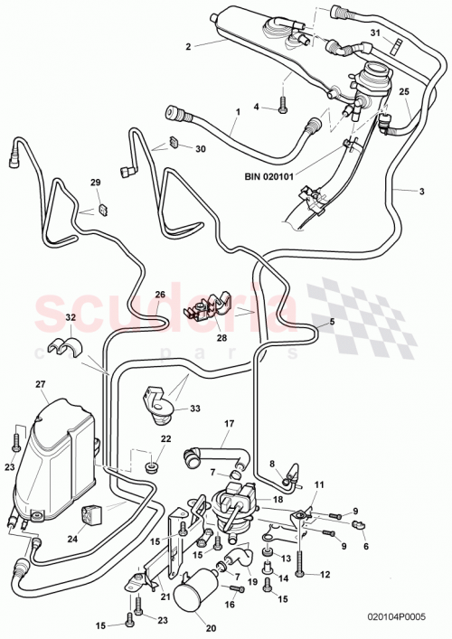 Part Diagram for Bentley 3W7201993