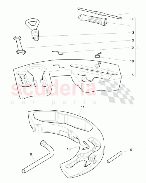 Part Diagram for Bentley 8N0 012 219