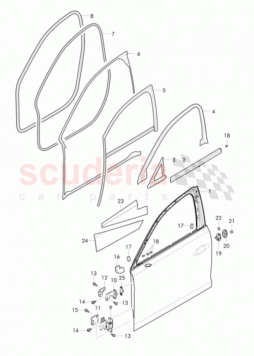 Part Diagram for Bentley 8P7 837 033 A