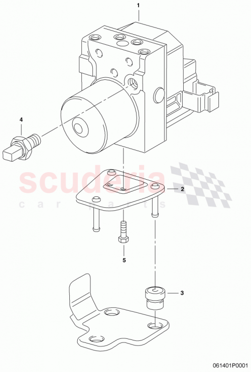 Part Diagram for Bentley 3D0614335B