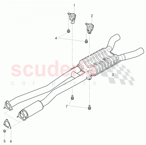 Part Diagram for Bentley 4W0 253 200