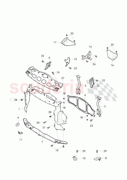 Part Diagram for Bentley 4W0 805 066 D