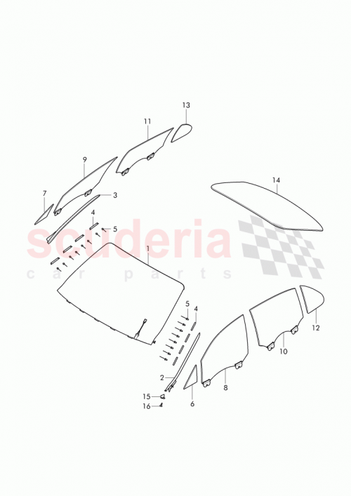 Part Diagram for Bentley 4W0 845 051 S
