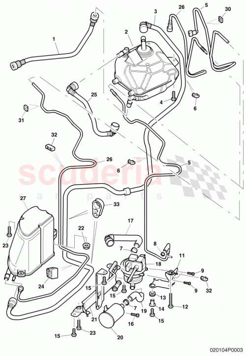 Part Diagram for Bentley 3D0201449K